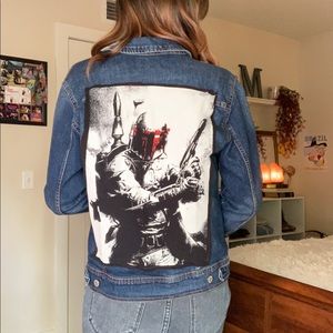Star Wars Boba Fett Denim Jacket